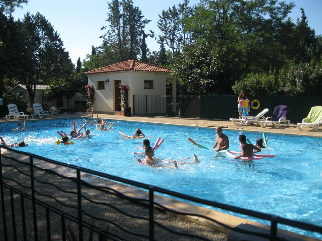 Camping Le Rebau Montblanc Dış mekan fotoğraf